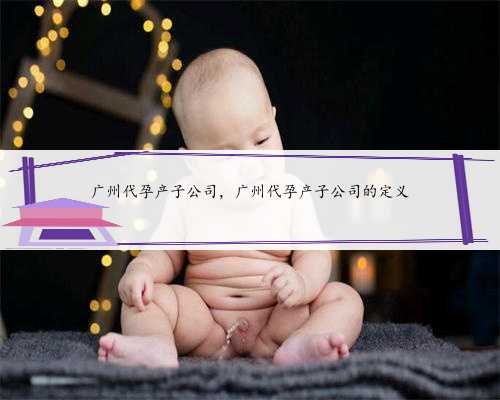 广州代孕产子公司，广州代孕产子公司的定义