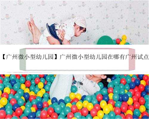 广州代生机构公司，【广州微小型幼儿园】广州微小型幼儿园在哪有广州试点微