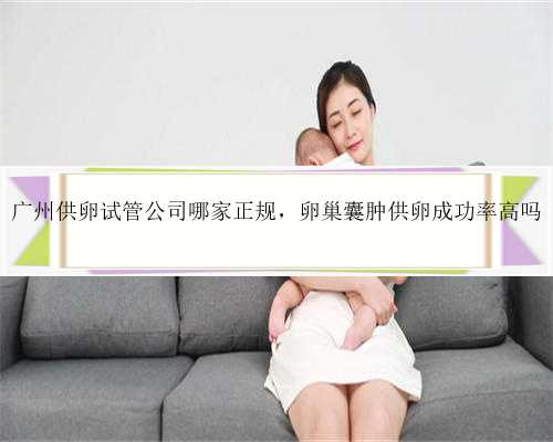 广州供卵试管公司哪家正规，卵巢囊肿供卵成功率高吗